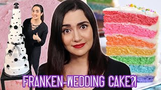 Baking A Wedding Cake With Every Possible Cake Flavor In It [upl. by Suh425]