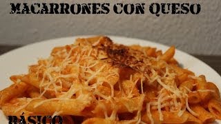 Cómo hacer Macarrones con queso  Fácil [upl. by Cantone]