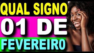 📅 SIGNOS DE QUEM NASCE 1 EM FEVEREIRO  QUAL SIGNO DE QUEM NASCE EM 1 DE FEVEREIRO [upl. by Eenrahc]