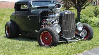 Finished 1932 Ford three window Blown Coupe [upl. by Navanod]