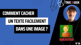 💙 quotComment cacher un texte dans une image stéganographie quot 📄🖼️ [upl. by Teplica]