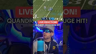 QUANDRE DIGGS HUGE HIT On LIONS Jahmyr Gibbs  TITAN ANDERSON REACTION shorts Titans Lions NFL [upl. by Rubin257]