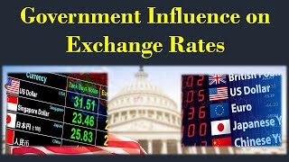 Government influence on exchange rates [upl. by Pelagias919]