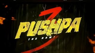 Pushpa 3 I The Rampage I Allu Arjun I New Movie I Pushpa 2 I 2024 I pushpa2 trending [upl. by Mcclelland]