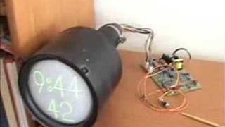 Cathode Corner Scope Clock [upl. by Atihana]