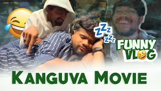 Kanguva movie watching with masti 😂 ShivShaktiGarbaClass  kanguva movie vanbhazala harubha [upl. by Maletta]