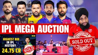 Ipl mega auction 2025  teams list of ipl  delhi capitals  Rajsthan royal [upl. by Enialem590]