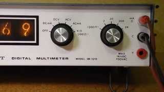 The Heathkit IM1212 Digital Multimeter [upl. by Irra716]