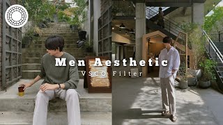 Men Aesthetic VSCO Filter  vsco photo editing tutorial [upl. by Chun]