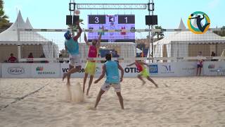 Highlights jugadas masculinas sábado  Campeonato España vóley playa 2019 [upl. by Vida]