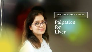 Palpation for Liver [upl. by Fates]