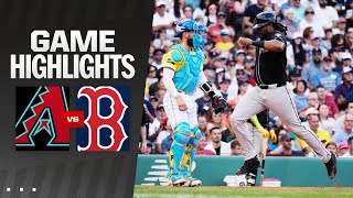 Dbacks vs Red Sox Game Highlights 82424  MLB Highlights [upl. by Ylenaj907]