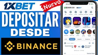 Cómo Depositar En 1xBet Desde Binance 2024 [upl. by Ocsic223]