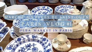 Paris VLOG 1Marché aux Puces de St OuenFlea Market in ParisVernaison [upl. by Ahsenrad35]