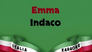 Emma  Indaco Karaoke [upl. by Laszlo]