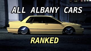 Ranking ALL 20 Albany Vehicles in GTA Online From Worst To Best 2024 [upl. by Sharline]