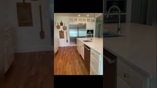 Crisp neutral space paint kitchen refinished neutral shorts [upl. by Bradski]