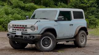 2024 Ford Bronco Heritage Limited  Off Roading the Retro Way [upl. by Yssak]