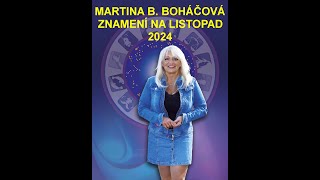 ZNAMENÍ NA LISTOPAD 2024 MBBOHÁČOVÁ [upl. by Reld]