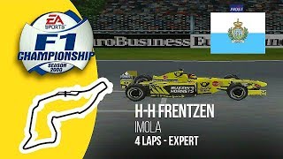 F1 Championship Season 2000 PS1 Imola  Heinz Harald Frentzen Expert [upl. by Rodriguez933]