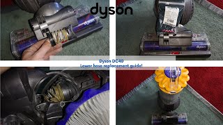 Dyson DC40  Torn Changeover Valve hose Replacement guide [upl. by Daas]