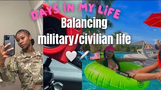 DAY IN THE LIFE AIR FORCE EDITION ✈️ Come to work with me  balancing militarycivilian life 🤍 [upl. by Uttica710]