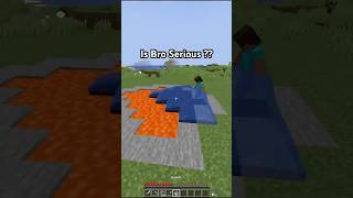 What is Bro doin minecraft shorts [upl. by Phia]