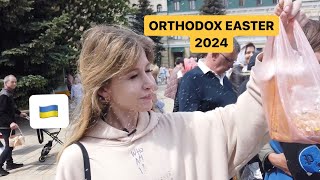 Orthodox Easter in Ukraine Kyiv 2024 [upl. by Andeee]