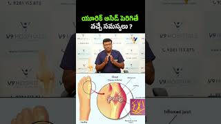 యూరిక్ ఆసిడ్ పెరిగితే వచ్చే సమస్యలు  Uric acid problems shortvideo shorts [upl. by Atrebor]