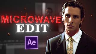 Microwave Edit Tutorial I After Effects Guide [upl. by Treblah]