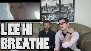 LEE HI  BREATHE MV Reaction [upl. by Anitsirt]