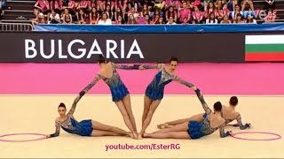 Bulgaria 2 hoops  6 clubs EF  WC Guadalajara 2016 [upl. by Oirasan480]