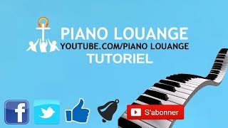 ADONAI de athoms et nadège PIANO LOUANGE [upl. by Reyotal]