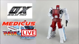 Transformers Ocular Max Medicus First Aid Preview  P4L Reviews [upl. by Eehc71]