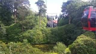 Alton Towers Skyride 2012 HD [upl. by Belding353]