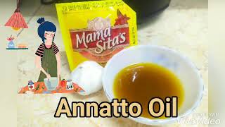 COMPILATION FOOD VIDEO How to cook Homemade Annatto Oil  Annatto Oil [upl. by Anderegg85]