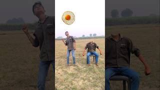 Matching twin brotherr flying body parts vs Eating mango egg amp Catching brown catt funny video [upl. by Loleta]