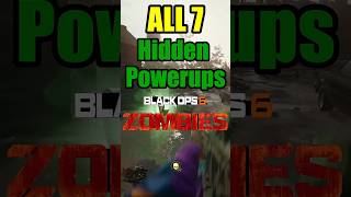 Black Ops Zombies All 7 Secret Hidden Powerup Locations On Liberty Falls Easter Eggs bo6 cod [upl. by Lavoie]