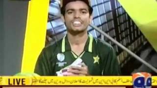 Umar Akmal funny  Banana news network [upl. by Lemkul]