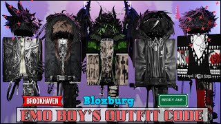 New Aesthetic Outfit Codes for Bloxburg Berry Avenue and Brookhaven  Boy Outfits Code 2024 Part 21 [upl. by Enaujed711]