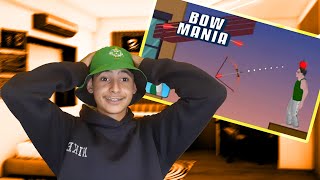 BOW MANIA  تزكل ولد 😂😂 [upl. by Lebatsirc]