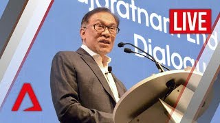 Live HD Anwar Ibrahim speaks at Singapore Summit [upl. by Lai]