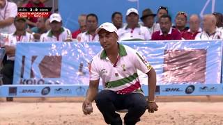 CHAMPIONNAT DU MONDE DE PÉTANQUE 2016 FINALE Madagascar vs Bénin [upl. by Marigolde]