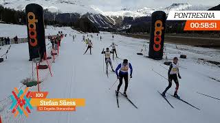 Ski Engadin Skimarathon 2023 [upl. by Ahsekat]