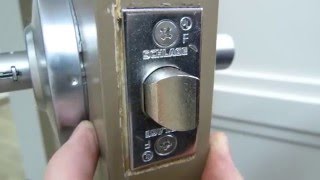 Lockset removal [upl. by Tiffanle]