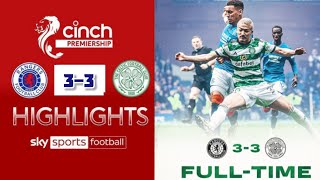 Rangers vs Celtic 33 Goals amp Highlights Scottish Premiership 2024  Rabbi Matondo Goal 903 [upl. by Linneman732]