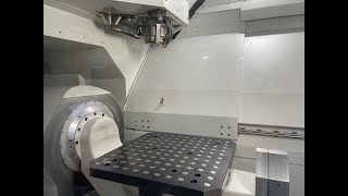 2017 Roeders RXU 1001DSH 5Axis HSM 2540 [upl. by Ragnar]