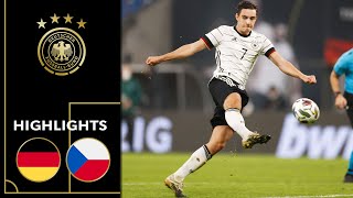 Insane Neuhaus drop kick rocket  Germany vs Czech Republic 10  Highlights  Friendly [upl. by Ennoval]