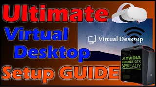 The Ultimate Beginners Guide to Virtual Desktop Setup with Oculus Quest 2 [upl. by Toscano418]