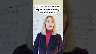 COPIAR en un EXAMEN copiarenexamen EBAU selectividad spanishteacher examen spanishteacher [upl. by Adnarrim]